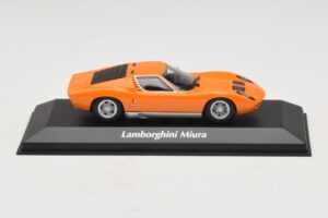 Lamborghini Miura P400 Πορτοκαλί Maxichamps 1:43 940103001 Μέταλλο