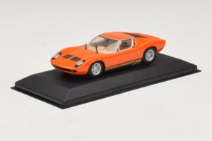 Lamborghini Miura P400 Πορτοκαλί Minichamps 1:43 430103002 Μέταλλο - εικόνα 2 από 5