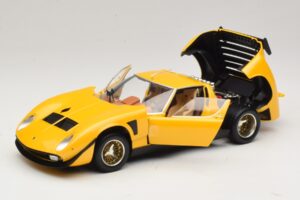 Lamborghini Miura SVR Κίτρινο & Μαύρο Kyosho 1:18 08319GY Μέταλλο - εικόνα 2 από 8