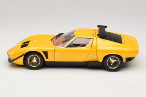 Lamborghini Miura SVR Κίτρινο & Μαύρο Kyosho 1:18 08319GY Μέταλλο - εικόνα 4 από 8