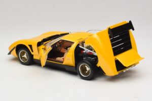 Lamborghini Miura SVR Κίτρινο & Μαύρο Kyosho 1:18 08319GY Μέταλλο - εικόνα 5 από 8