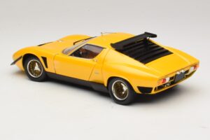 Lamborghini Miura SVR Κίτρινο & Μαύρο Kyosho 1:18 08319GY Μέταλλο - εικόνα 7 από 8