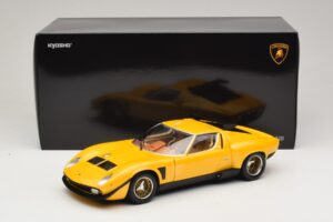Lamborghini Miura SVR Κίτρινο & Μαύρο Kyosho 1:18 08319GY Μέταλλο - εικόνα 8 από 8