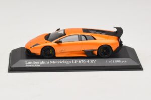 Lamborghini Murcielago LP670-4 SV Πορτοκαλί Μεταλλικό Minichamps 1:43 400103942 Μέταλλο