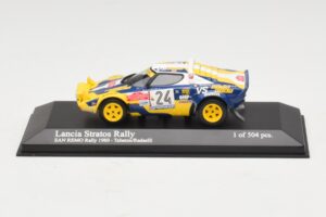 Lancia Stratos Rally #24 F. Tabaton / Radaelli San Remo Rally 1980 Minichamps 1:43 430801224 Μέταλλο