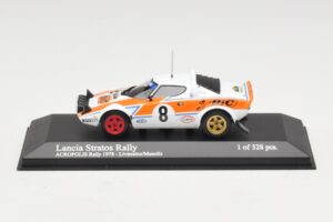 Lancia Stratos Rally #8 Livieratos / Manolis Acropolis Rally 1978 Minichamps 1:43 430781208 Μέταλλο