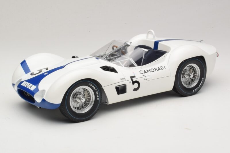 Maserati Tipo 61 #5 Camoradi S. Moss / D. Gurney 1000km Nurburgring Winner 1960 Minichamps 1:12 120601205 Μέταλλο