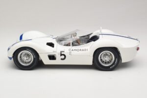 Maserati Tipo 61 #5 Camoradi S. Moss / D. Gurney 1000km Nurburgring Winner 1960 Minichamps 1:12 120601205 Μέταλλο - εικόνα 4 από 8