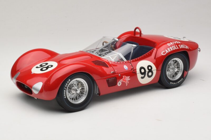 Maserati Tipo 61 #98 C. Shelby Times Mirror GP For Sportscars 1960 Minichamps 1:12 120601298 Μέταλλο