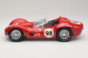 Maserati Tipo 61 #98 C. Shelby Times Mirror GP For Sportscars 1960 Minichamps 1:12 120601298 Μέταλλο - εικόνα 3 από 8