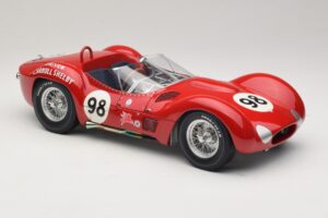 Maserati Tipo 61 #98 C. Shelby Times Mirror GP For Sportscars 1960 Minichamps 1:12 120601298 Μέταλλο - εικόνα 6 από 8