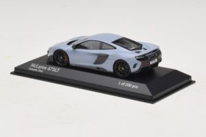 McLaren 675LT Ceramic Grey Minichamps 1:43 537154420 Μέταλλο - εικόνα 3 από 5