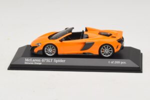McLaren 675LT Spider Πορτοκαλί Minichamps 1:43 537154431 Μέταλλο