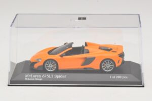 McLaren 675LT Spider Πορτοκαλί Minichamps 1:43 537154431 Μέταλλο - εικόνα 4 από 5