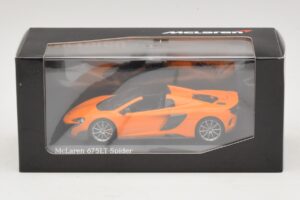 McLaren 675LT Spider Πορτοκαλί Minichamps 1:43 537154431 Μέταλλο - εικόνα 5 από 5