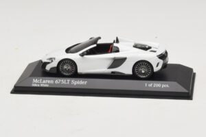 McLaren 675LT Spider Silica White Minichamps 1:43 537154432 Μέταλλο