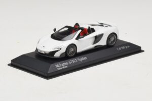 McLaren 675LT Spider Silica White Minichamps 1:43 537154432 Μέταλλο - εικόνα 2 από 5