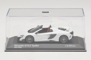 McLaren 675LT Spider Silica White Minichamps 1:43 537154432 Μέταλλο - εικόνα 4 από 5