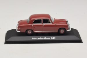 Mercedes 180 W120 Κόκκινο Maxichamps 1:43 940033101 Μέταλλο