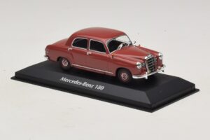 Mercedes 180 W120 Κόκκινο Maxichamps 1:43 940033101 Μέταλλο - εικόνα 3 από 5