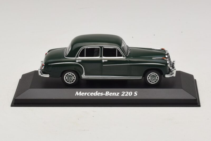 Mercedes 220 S W180 Σκούρο Πράσινο Maxichamps 1:43 940033001 Μέταλλο