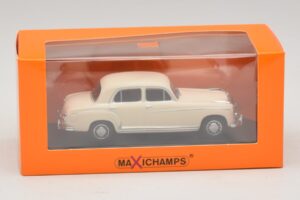 Mercedes 220 S W180 Λευκό Maxichamps 1:43 940033000 Μέταλλο - εικόνα 5 από 5