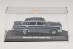 Mercedes 300 SE W112 Lang Μπλε Μεταλλικό Maxichamps 1:43 940035200 Μέταλλο - εικόνα 4 από 5