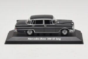 Mercedes 300 SE W112 Lang Σκούρο Γκρι Maxichamps 1:43 940035201 Μέταλλο