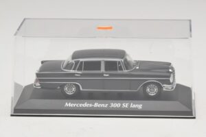 Mercedes 300 SE W112 Lang Σκούρο Γκρι Maxichamps 1:43 940035201 Μέταλλο - εικόνα 4 από 5