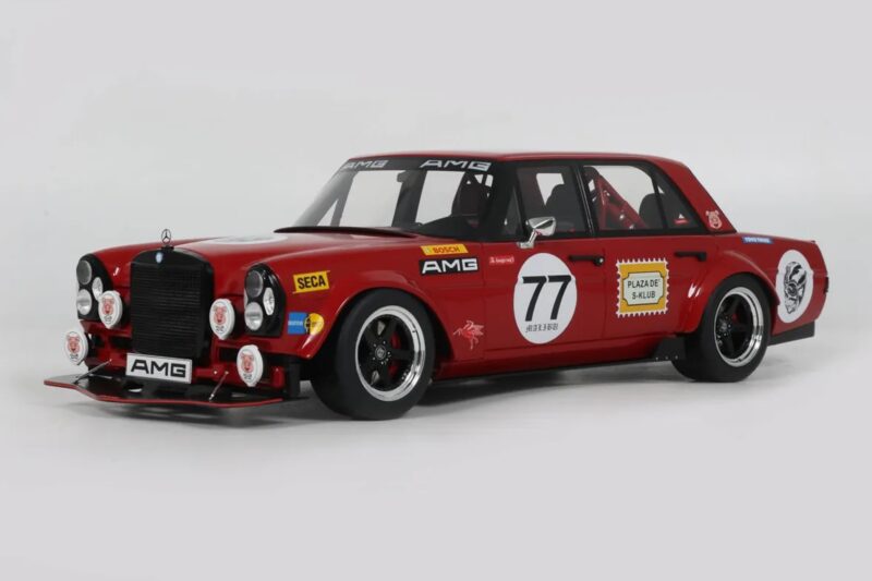 Mercedes 300 SEL W109 Red Pig S-Klub C63 S Mars Red GT Spirit 1:18 Mercedes 300 SEL W109 Red Pig S-Klub C63 S Mars Red GT Spirit 1:18 GT584 Ρητίνη