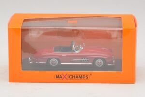 Mercedes 300 SL W198 Roadster Κόκκινο Maxichamps 1:43 940039031 Μέταλλο - εικόνα 5 από 5