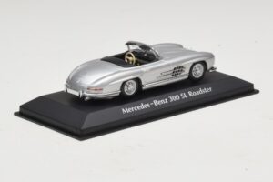 Mercedes 300 SL W198 Roadster Ασημί Maxichamps 1:43 940039030 Μέταλλο - εικόνα 2 από 5