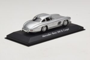 Mercedes 300 SL W198 Ασημί Maxichamps 1:43 940039000 Μέταλλο - εικόνα 2 από 5