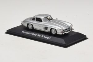 Mercedes 300 SL W198 Ασημί Maxichamps 1:43 940039000 Μέταλλο - εικόνα 3 από 5