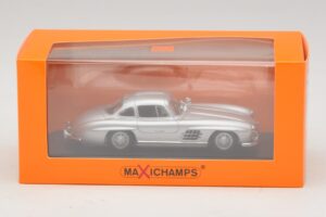 Mercedes 300 SL W198 Ασημί Maxichamps 1:43 940039000 Μέταλλο - εικόνα 5 από 5