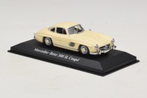 Mercedes 300 SL W198 Λευκό Maxichamps 1:43 940039002 Μέταλλο - εικόνα 3 από 5