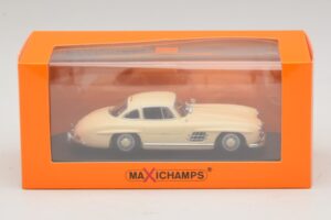 Mercedes 300 SL W198 Λευκό Maxichamps 1:43 940039002 Μέταλλο - εικόνα 5 από 5