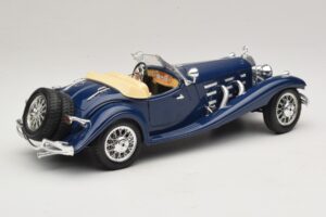 Mercedes 500K Ρόντστερ Μπλε Bburago 1:20 3070 Μέταλλο - εικόνα 3 από 8