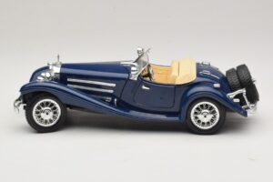 Mercedes 500K Ρόντστερ Μπλε Bburago 1:20 3070 Μέταλλο - εικόνα 4 από 8