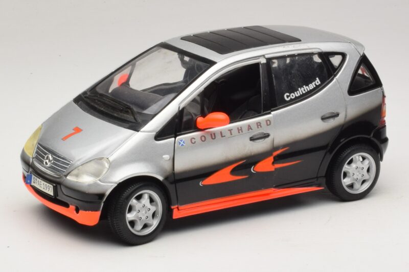 Mercedes A-Class W168 D. Coulthard Ασημί Maisto 1:18 35841 Μέταλλο