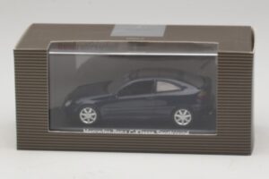 Mercedes C-Class Sportscoupe CL203 Blue Metallic Bundespressball Minichamps 1:43 MB010 Μέταλλο - εικόνα 5 από 5