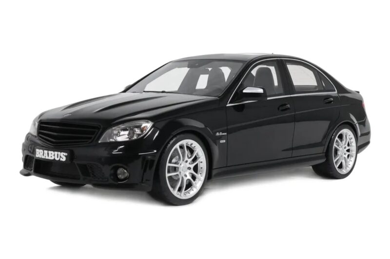 Mercedes C63 AMG W204 Brabus B63S Obsidian Black GT Spirit 1:18 GT582 Ρητίνη