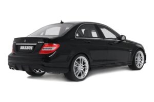 Mercedes C63 AMG W204 Brabus B63S Obsidian Black GT Spirit 1:18 GT582 Ρητίνη - εικόνα 2 από 5