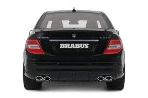 Mercedes C63 AMG W204 Brabus B63S Obsidian Black GT Spirit 1:18 GT582 Ρητίνη - εικόνα 5 από 5