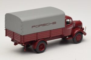 Mercedes L3500 Πλατφόρμα Porsche Minichamps 1:43 439350027 Μέταλλο - εικόνα 2 από 7
