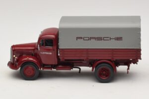 Mercedes L3500 Πλατφόρμα Porsche Minichamps 1:43 439350027 Μέταλλο - εικόνα 3 από 7