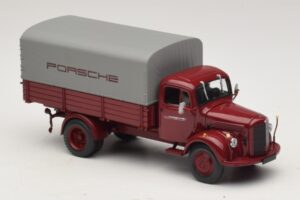 Mercedes L3500 Πλατφόρμα Porsche Minichamps 1:43 439350027 Μέταλλο - εικόνα 4 από 7