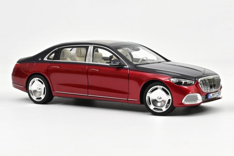 Mercedes Maybach S680 Z223 Nautical Blue & Patagonia Red Norev 1:18 183919 Μέταλλο