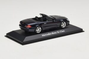 Mercedes SL R230 Μπλε Μεταλλικό Maxichamps 1:43 940037531 Μέταλλο - εικόνα 2 από 5