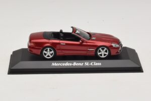 Mercedes SL R230 Κόκκινο Μεταλλικό Maxichamps 1:43 940037530 Μέταλλο